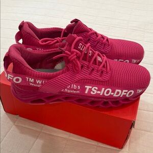 Men's Athletic Shoes in Pink